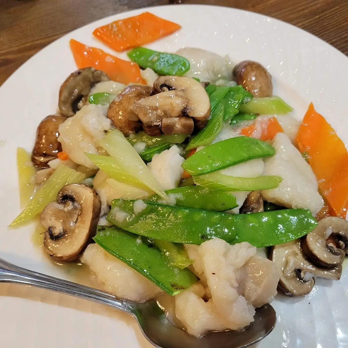 炒什锦 sautéed mixed vegetables